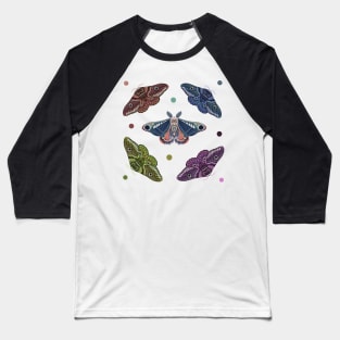 Copia de Moth sticker set 2 Baseball T-Shirt